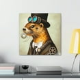thumbnail image 3 of Otter in Steampunk World - Canvas, 3 of 10