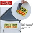 thumbnail image 4 of chasenew New Driver Magnet for Car, Please Be Patient Student Driver, 3Pcs New Driver Magnet Safety Warning Magnetic Reflective Rookie Driver Bumper Sticker,Car Exterior Accessories, 4 of 6