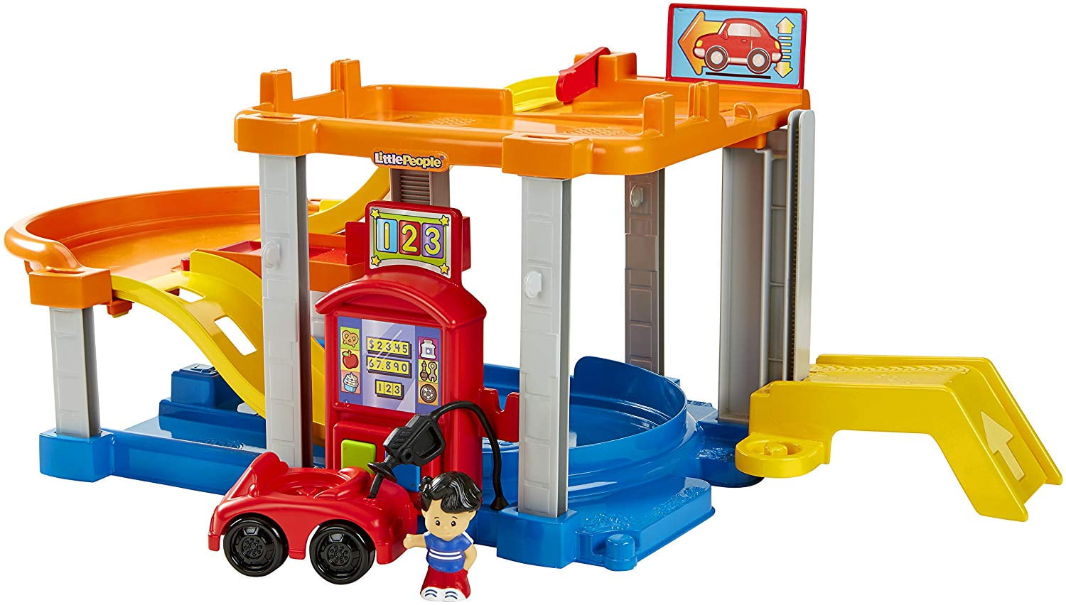 fisher price rollin ramps garage