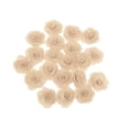 thumbnail image 1 of facefd 20 Pieces Silk Rose Flower Head Bud DIY Craft Wedding Decor Beige, 1 of 5