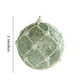 thumbnail image 3 of Adorno navideño verde menta con purpurina • Decoración navideña de espuma colgante • Decoración de árbol de Navidad reutilizable | Diseño único de hoja, lágrima, perla, bola de purpurina • 12x7,5cm, 3 of 6