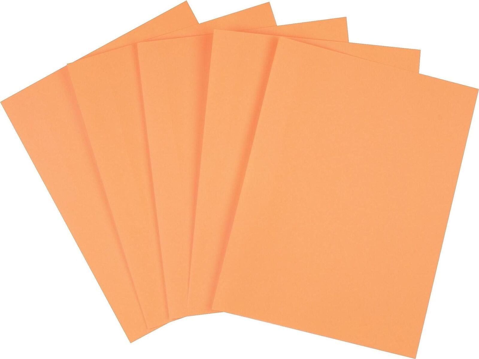 MyOfficeInnovations Brights Colored Paper 8 1//2/" x 11/" Orange 500//Ream 490881