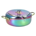 thumbnail image 1 of Stainless Steel Fryer with , Japanese Style, 3.4L Non Stick Deep Frying Pot, Perfect for Home Kitchen Cooking, 1 of 8