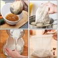thumbnail image 6 of GGB-3 Pack Filter Bag with Drawstring, Disposable Small Mesh Bags for Cooking, 7.9 × 8.4 Inch, Soaking Medicinal Liquor, Tea Coffee Filter, DIY Craft Spices Storage, Weeding Party Favor—0516, 6 of 9