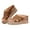 Brown, variant on Women's Wedge Sandals Cork Platform Espadrilles Summer Beach Slides Walking Shoes White 6.5