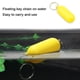 thumbnail image 4 of Llavero flotante Eigraketly Antipérdida 2 Piezas Blanco1+Amarillo1, 4 of 6