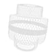 thumbnail image 4 of Accesorios de iluminación de techo Salvador Pantalla de lámpara Alambre de metal Sombra de luz colgante Blanco, 4 of 10