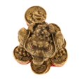 thumbnail image 2 of Lucky Money Moneda de Fortune Feng Shui Adorno decorativo Sunnimix Feng Shui Toad Adornos, 2 of 8