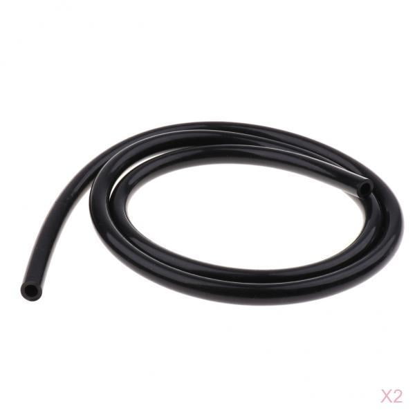 2 Tubos Flexibles de 6 Mm / 0,24 "de Diámetro Interno, 10 Mm / 0,39" de Diámetro Exterior, para Sistemas de Refrigeración Por Agua de PC Baoblaze Tubería blanda de refrigeración por agua de PVC