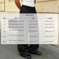 thumbnail image 3 of Men's Casual Pants Comfortable Wide Leg Long Pants Solid Color Sanitary Pants for Man, 3 of 8