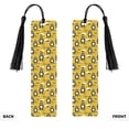 thumbnail image 2 of Kdxio Cartoon Bear Yellow Print Metal Tassel Bookmarks,Perfect Gift for Art Lovers and Bookworms Metal Bookmarks for Women, 2 of 8