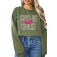 thumbnail image 2 of Camo God Is Good All The Time Sweatshirt for Women - Christian Faith Pullover Army Green Sweatshirt Adult Small, 2 of 7