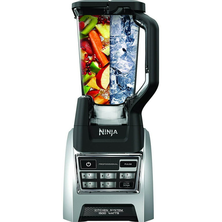 Ninja 1500W 72 Ounce Powerful Professional Kitchen Blender System with  Cookbook 