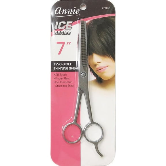 Annie Ice Tempered Stainless Steel Hair Thinning Shears 7" 5028