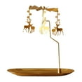 thumbnail image 2 of Wedding Votive Candle Accessory-Rotating Candlestick Valentines Day Gift Elk, 2 of 7