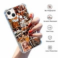 thumbnail image 2 of Halloween Pumpkin Case for iPhone 13 Mini ,Aesthetic Art Design Pattern TPU Shock Proof Cover Case, 2 of 5
