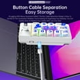 thumbnail image 6 of 1. RGB Gaming Keyboard 3-Mode 2.4G Hot-Swappable Switches Anti-Ghosting Compact Programmable, 6 of 9