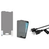 Insten Twin Pack Screen Protector For LG Optimus L90 D415 (+ Micro USB Data Charging cable)