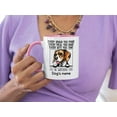 thumbnail image 4 of Personalized Beagle Accent Mug, Every Snack You Make I'll Be Watching You, Customized Dog Coffee Mugs for Mom Dad, Custom Dog's Name, Ideas Gifts for Mothers Day, Fathers Day, 4 of 6