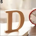 thumbnail image 2 of Ludlz Decorative Free-Standing Alphabet Letters Freestanding A-Z Wood Wooden Letters Alphabet Hanging for Children Kids Bedroom Wedding Birthday Party Home Decor, 2 of 7