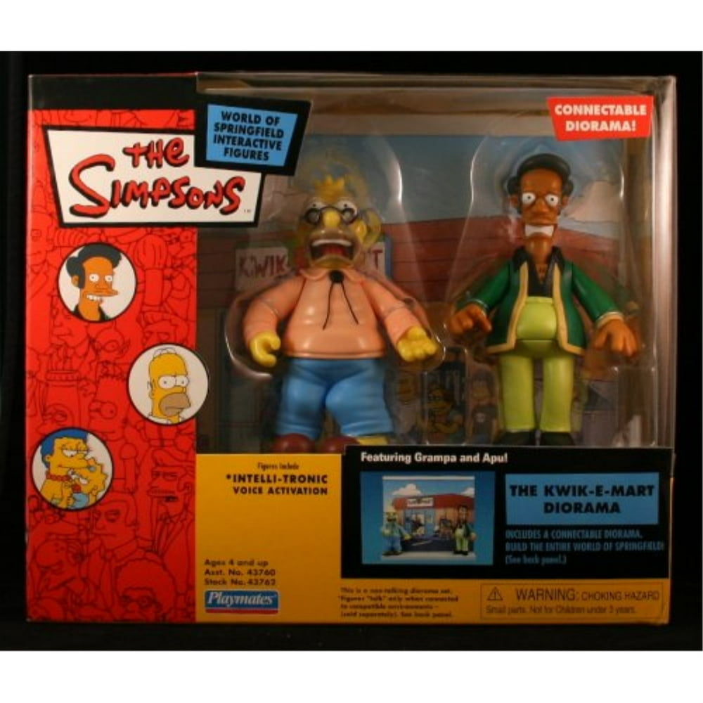 simpsons interactive playsets