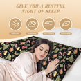 thumbnail image 6 of Vsdgher Christmas Tree Decoration Body Pillow Cover, Pillowcases with Hidden Zipper Breathable Long Pillow Case (Pillows are not included,20x54 inch), 6 of 7