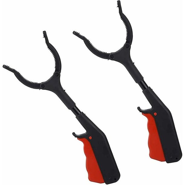 Pinzas De Agarre Recolección De Basura Trampas Para Ratones Pinzas De Basura Pinzas De Basura De Saneamiento Pinzas De Recolección De Basura Domésticas Portátiles 30 Cm 2 Piezas