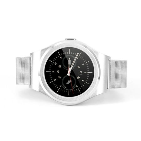 1.3 inches Round touch scree n Water Resistant bluetoo th Smartwatch Phone