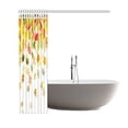 thumbnail image 3 of WOPOP Falling Leaves Shower Curtain, Maple Leaves Polyester Fabric Shower Curtain Bathroom Sets 66x72 Inches, 3 of 3