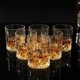 thumbnail image 3 of KANARS Whiskey Glasses Set of 6 with Elegant Gift Box,10 Oz Premium Old Fashioned Crystal Glass Tumbler for Liquor, Scotch, Cocktail or Bourbon Drinking Tasting, 3 of 3