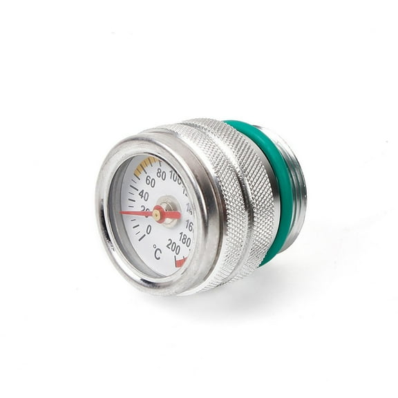 Oil Gauge For W650 W400 W800 1987-1998 Motorcycle Temperature Meter Petrol Gauge Moto Aluminum Alloy M30*1.5 Fuel Meter Tool