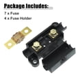 thumbnail image 3 of 120A Fuse Kit 4 x ANS Holder 7 x 120 AMP Fuses Dual Battery Charger 1 Set, 3 of 6