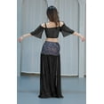 thumbnail image 5 of Sets of Top and Skirt Belly Dance Costumes Sequined Bead Retro Dresses, 5 of 9