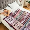 thumbnail image 6 of to My Best Friends Blanket Birthday Gifts for Best Friend Women Bestie Blanket Friendship Gifts for Women Friend Inspiration Blanket Christmas Thanksgiving Gifts Blanket 50"x60", 6 of 6