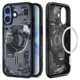 thumbnail image 1 of Funda para teléfono Spigen Ultra Hybrid MagFit para iPhone 17 negra, 1 of 7