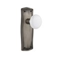 thumbnail image 3 of Nostalgic Warehouse Prawhi_Prv_234_Nk Vintage Farmhouse White Porcelain Privacy Door Knob, 3 of 7