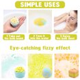 thumbnail image 4 of Graflsoa Vibrant Multi-Scented Bath Bombs with Fizzy Aromatherapy for Relaxing Spa Experience, Gift Box Included, 4 of 5