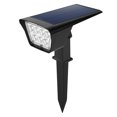 thumbnail image 2 of Labymos 2 PCS Solar Garden Spotlights Outdoor Waterproof 7 LEDs 2-in-1 Solar In-Ground Landscape Spotlights & LED Wall Lamps with Adjustable Angle Landscape Path Light, 2 of 8