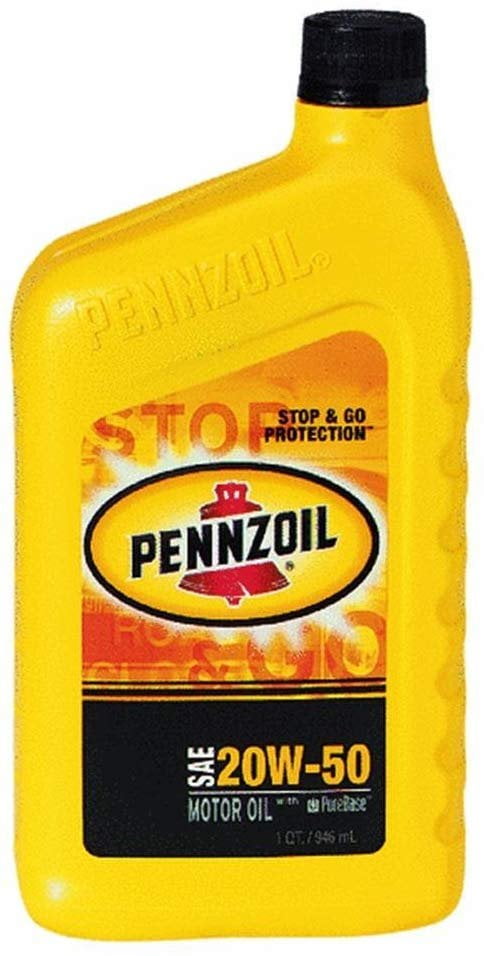 Pennzoil Motor Oil Multi Grade Sae 20w50 Qt. - Walmart.com - Walmart.com