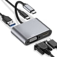 thumbnail image 3 of Type C To VGA USB3.0 PD Adapter, 4K USB Adapter Ultra Clarity  for Computer for Phone, 3 of 7