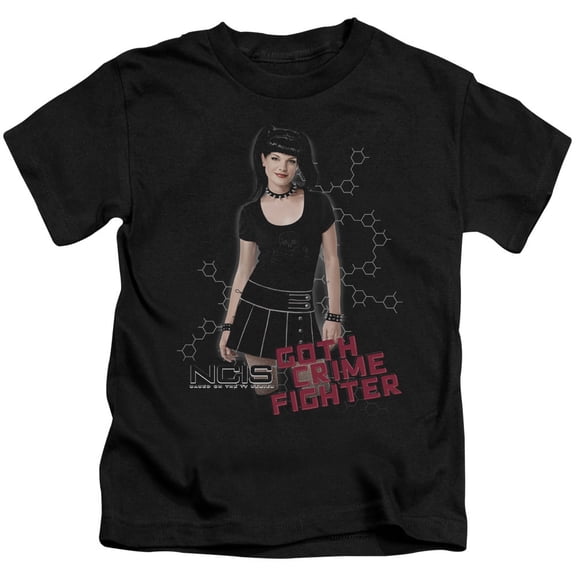 Ncis - Goth Crime Fighter - Juvenile Short Sleeve Shirt - 4