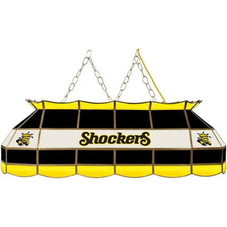 Stained Glass Billiard Light Shade - NCAA Wichita State University 40