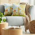 thumbnail image 5 of Ambesonne Garden Throw Pillow Cover 2 Pack, like Smiling Sun, 20", Multicolor, 5 of 7