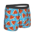 thumbnail image 2 of KLL Cartoon Watermelon Men's Cotton Boxer Briefs Underwear-XX-Large, 2 of 8