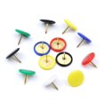 thumbnail image 4 of 100 Pcs Push Pins Thumb Tacks Drawing Pins Decorative Pushpins Message Board Tacks School Office Supplies Poster Pins silver, 4 of 4