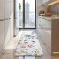 thumbnail image 4 of Pioneer Flower Floral Print Pattern Kitchen Rug Mat,Kitchen Runner Rugs Non Skid Washable,Decorative Kitchen Floor Mats for Kitchen,Sink,Laundry,17"x47.2", 4 of 7