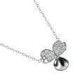 thumbnail image 1 of Pre-Owned Tiffany & Co. Paper Flower Necklace, Pt950 Platinum, Diamond, Approx. 3.56g (Good), 1 of 8