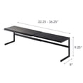 thumbnail image 7 of Yamazaki Home Expandable Countertop Shelf, Black, Steel, Large, Supports 23 pounds, Expandable, 7 of 7