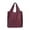 E, variant on Grocery Bags Heavy Duty Reusable Foldable Groceries Tote Bag Portable And Folding Shopping Bag/ Foldable Shopping Bag, Portable Storage Bag, E, Burgundy