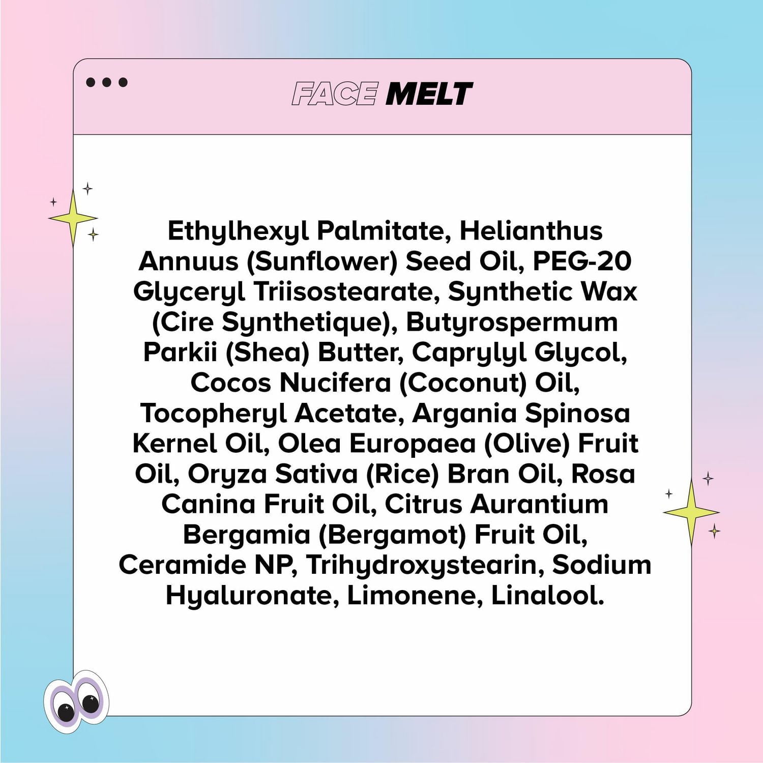 Skin Proud - Face Melt - Baume Nettoyant Hydratant Doux avec Complexe Hydratant d'acides Hyaluroniques, 100% Vegan (70g)